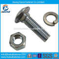 Chinesischer Hersteller Carbon Stahl verzinkt Gr2 Gr5 Gr8 Carriage Bolt